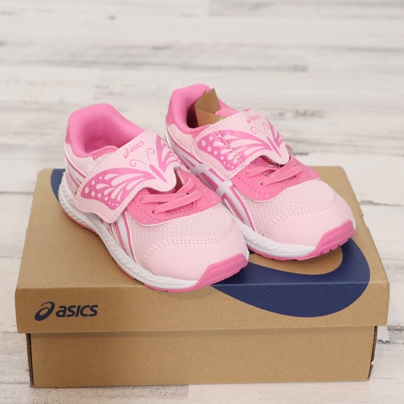 ASICS Kid's Contend 7 Toddler Shoe, K8, Cotton Candy/White Butterfly - Picture 2 of 9
